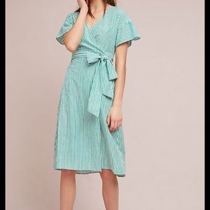 Anthropologie wrap dress.
